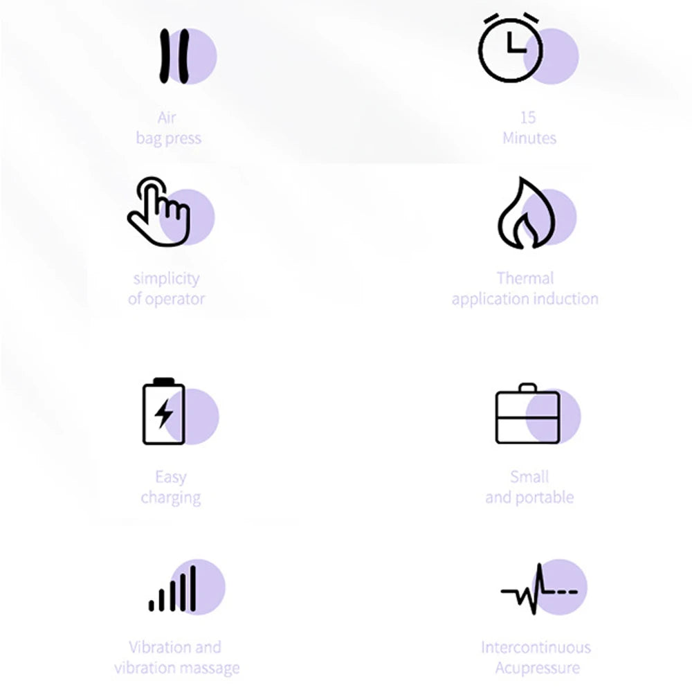 Smart Wrist Massager Hand Compression Air Massager Electric Heating Vibration Brace And Hand Relief Treatments Device