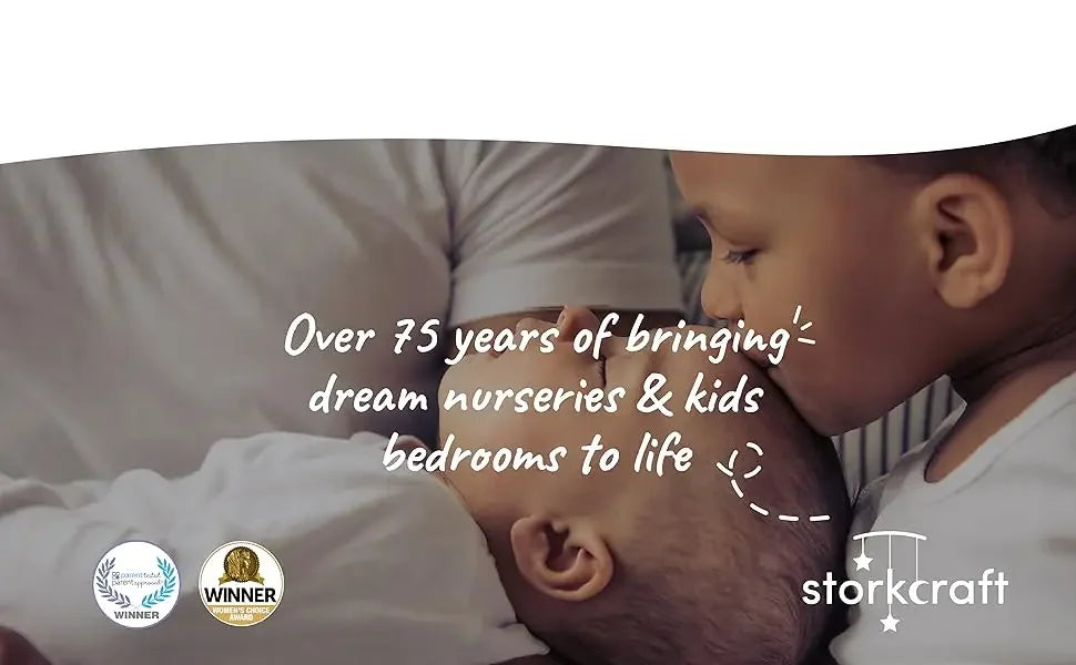 4-in-1 Convertible Crib (Natural) - Converts to Daybed, Toddler Bed, and Full-Size Bed, Fits Standard Full-Size Crib Mattress, A