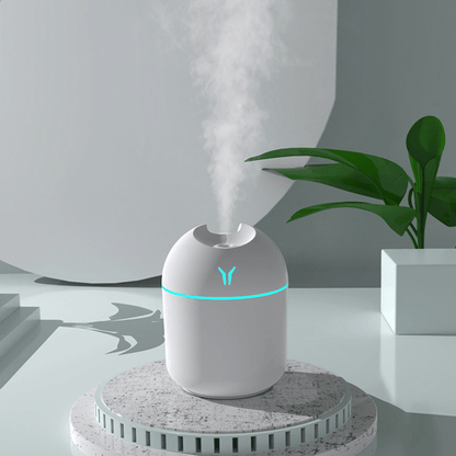 Aroma Diffuser & Humidifier with Cold Mist, Night Light & Essential Oils - Quiet Operation, Auto Shut-Off, Compact Diffuser for Home, Car, Bedroom, Plants - Diffuser Humidifier for -like (No Filter Replacement