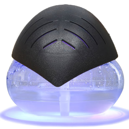 Air Purifier (Black) - Air Revitalizer Humidifier for Home and Office - Water Filter Air Washer with LED Night light - Small Essential Oil Aroma Diffuser for Smoke and Pets
