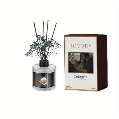 Novora Smart Car Air Freshener, 1.69oz Natural Fragrance Car Scents Air Freshener With Star Projector, 300 Days Long Lasting, Car Essential Oil Diffuser To Remove Smell, Automatic On/Off, Aroma Diffuser For Lover