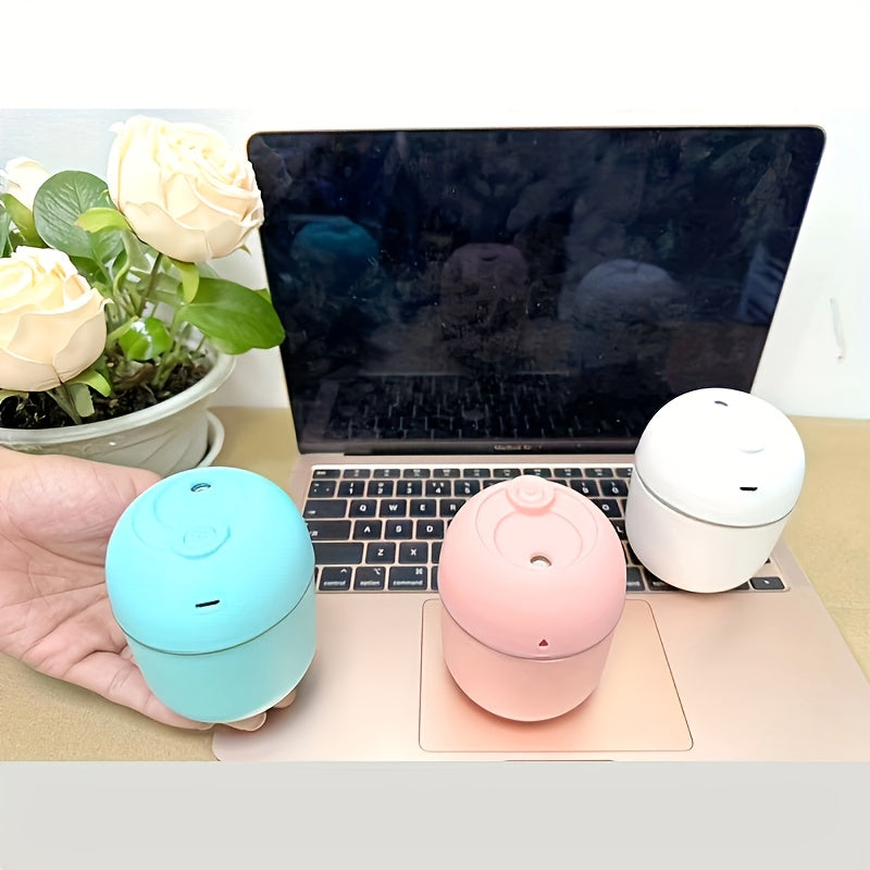 Portable Mini Humidifier - Cool Mist Aroma Diffuser For Car, Office, Bedroom, Travel, Back To School - Creative Holiday Gifts