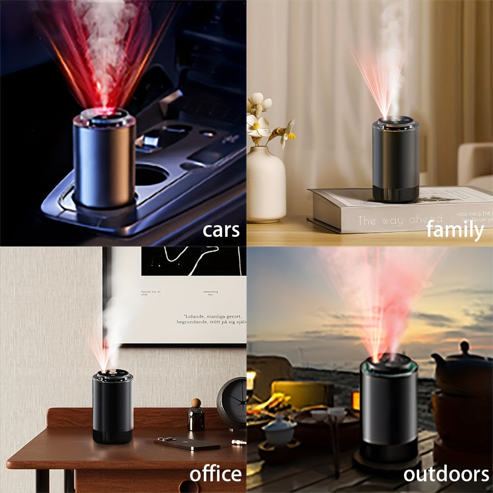 Novora Smart Car Air Freshener, 1.69oz Natural Fragrance Car Scents Air Freshener With Star Projector, 300 Days Long Lasting, Car Essential Oil Diffuser To Remove Smell, Automatic On/Off, Aroma Diffuser For Lover