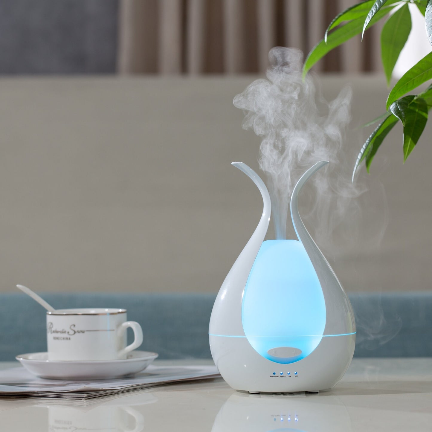 200ml capacity bedroom essential oils aroma diffuser with 7 colors led lights