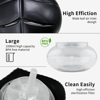 Air Purifier Air Revitalizer Humidifier, Air pleasure Water-Based Purifier Air Washer Set, Air Washer Aroma Diffuser, Essential Oils Aroma Fresher, Water Air Purifier, Air Washer For Home And Office, Air Aroma Diffuser With 7