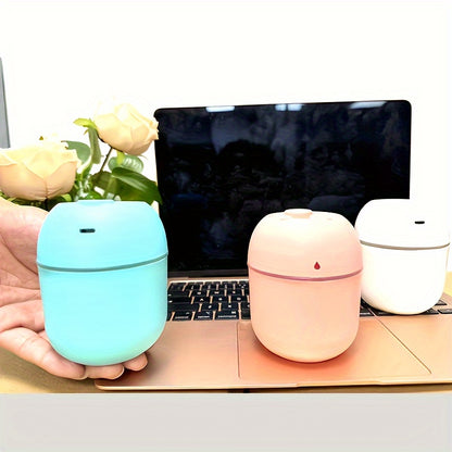 Portable Mini Humidifier - Cool Mist Aroma Diffuser For Car, Office, Bedroom, Travel, Back To School - Creative Holiday Gifts