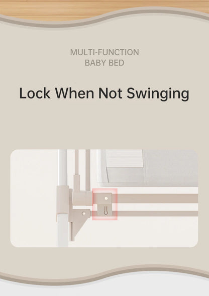 Rocking Baby Bassinet, Baby Cribs, Newborn Co-Sleeper, Infant Beside Sleeper, Unisex Baby Bed Cribs, Portable Travel Crib,Cradle