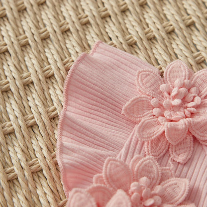 Baby Girl 2 Piece Outfits Mesh Lace Patchwork Ruffle Romper Dress and Headband Cute Fashion Summer Clothes