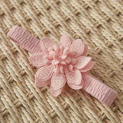 Baby Girl 2 Piece Outfits Mesh Lace Patchwork Ruffle Romper Dress and Headband Cute Fashion Summer Clothes