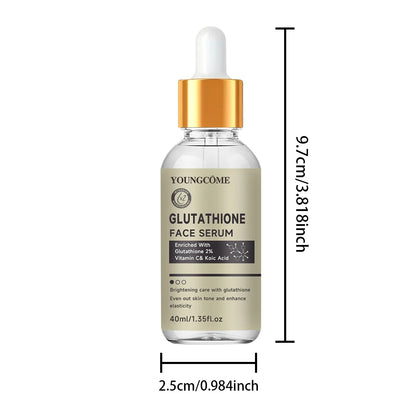Glutathione Serum for Face for Brightening Skin, Dark Spot Corrector Sensitive Skin Cell Regenerating Lifting Skincare 40ml/60ml