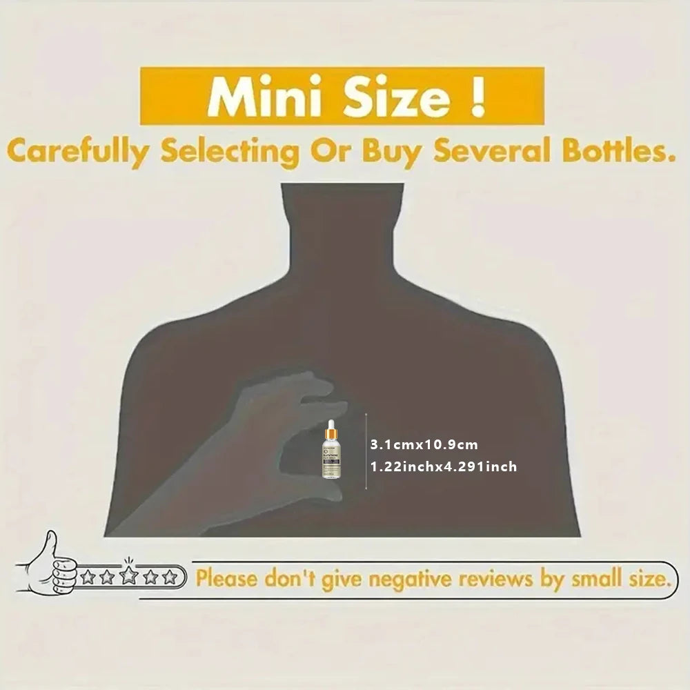 Glutathione Serum for Face for Brightening Skin, Dark Spot Corrector Sensitive Skin Cell Regenerating Lifting Skincare 40ml/60ml