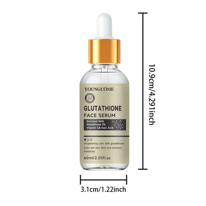 Glutathione Serum for Face for Brightening Skin, Dark Spot Corrector Sensitive Skin Cell Regenerating Lifting Skincare 40ml/60ml