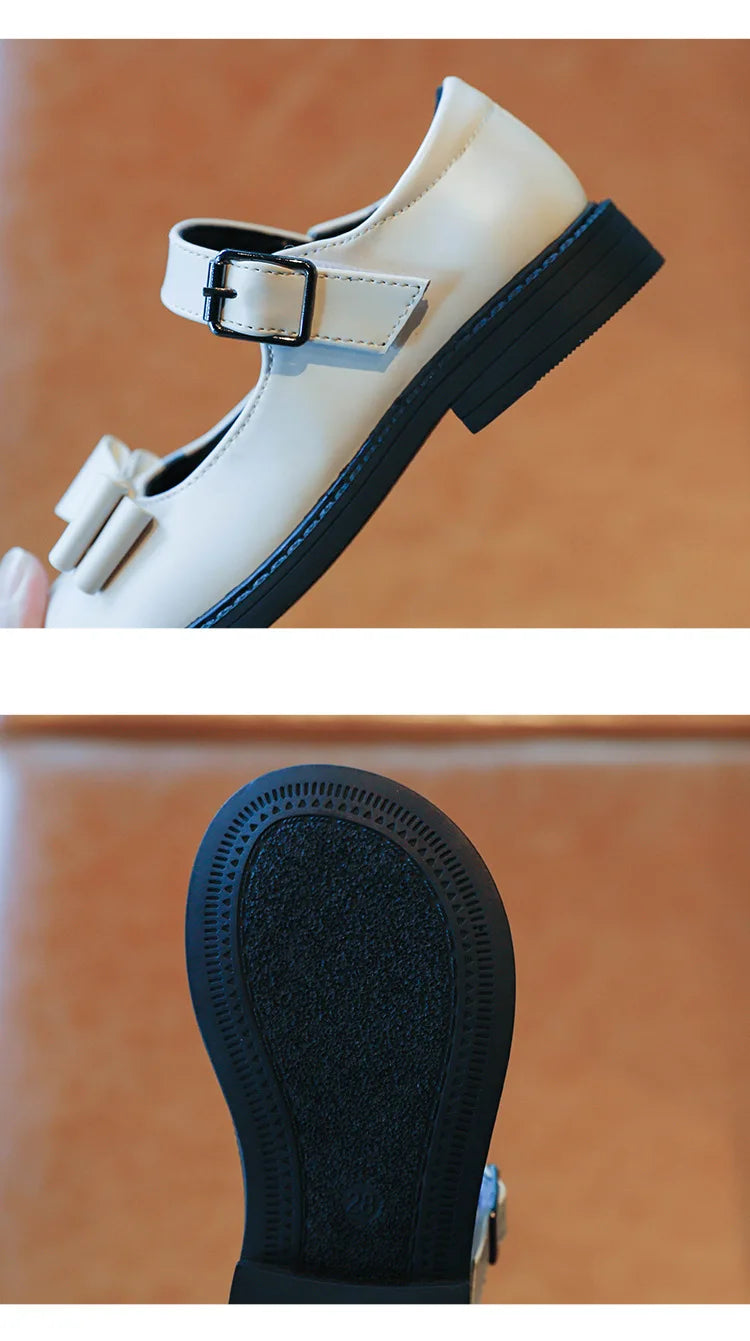 Children Shoes Kids Casual Shoes for Big Girls Kindergarten School Students Performance Shoes Bow-knot Soft 2022 Spring Autumn