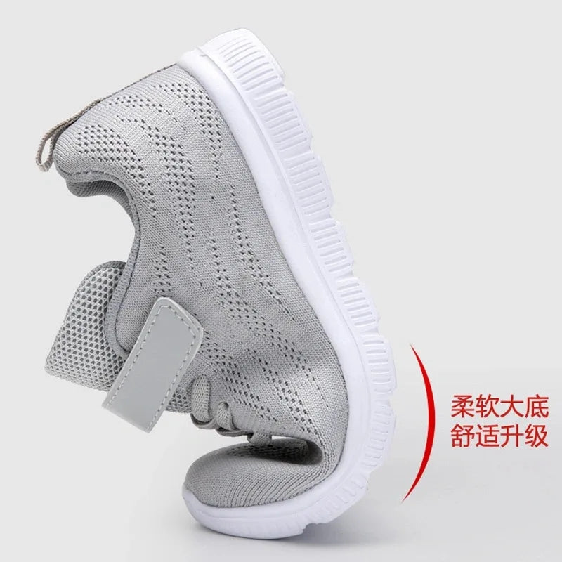 UncleJerry Children Summer Shoes for Boys and Girls Casual Sneakers with Comfortable Sole Supper Lightweight Kids Running Shoes