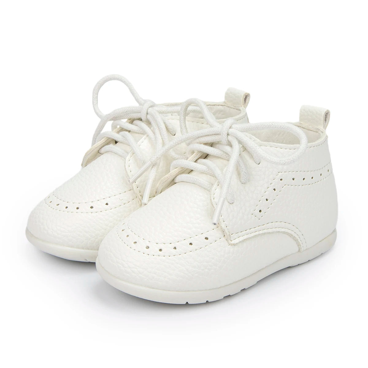 New Baby Shoes Retro Leather Boy Girl Shoes Toddler Rubber Sole Anti-slip First Walkers Newborn Infant Baby Crib Shoes