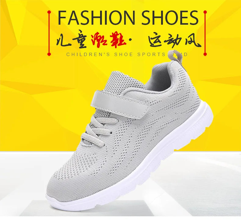 UncleJerry Children Summer Shoes for Boys and Girls Casual Sneakers with Comfortable Sole Supper Lightweight Kids Running Shoes