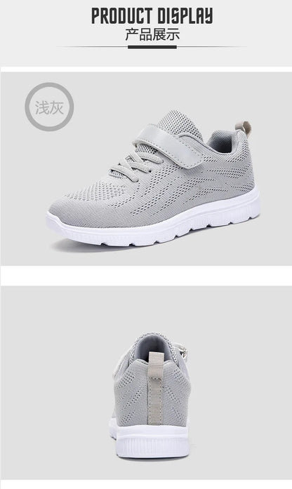 UncleJerry Children Summer Shoes for Boys and Girls Casual Sneakers with Comfortable Sole Supper Lightweight Kids Running Shoes