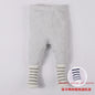 Baby footed pants newborn baby girl boy leggings long trousers  0-6-12months kid lycry cotton sleepwear trousers pyjamas pants