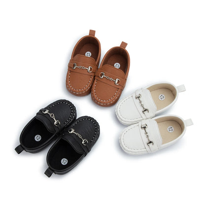 New Baby Shoes Girls Boys Casual Shoes Leather Cotton Non-slip Soft-sole Infant Toddler First Walkers 3-colors 0-18M