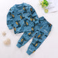 Spring Autumn New Baby Clothing Set Cartoon Cotton Baby Boys Clothing Girls Suit Set 0-3 Year Baby Clothes