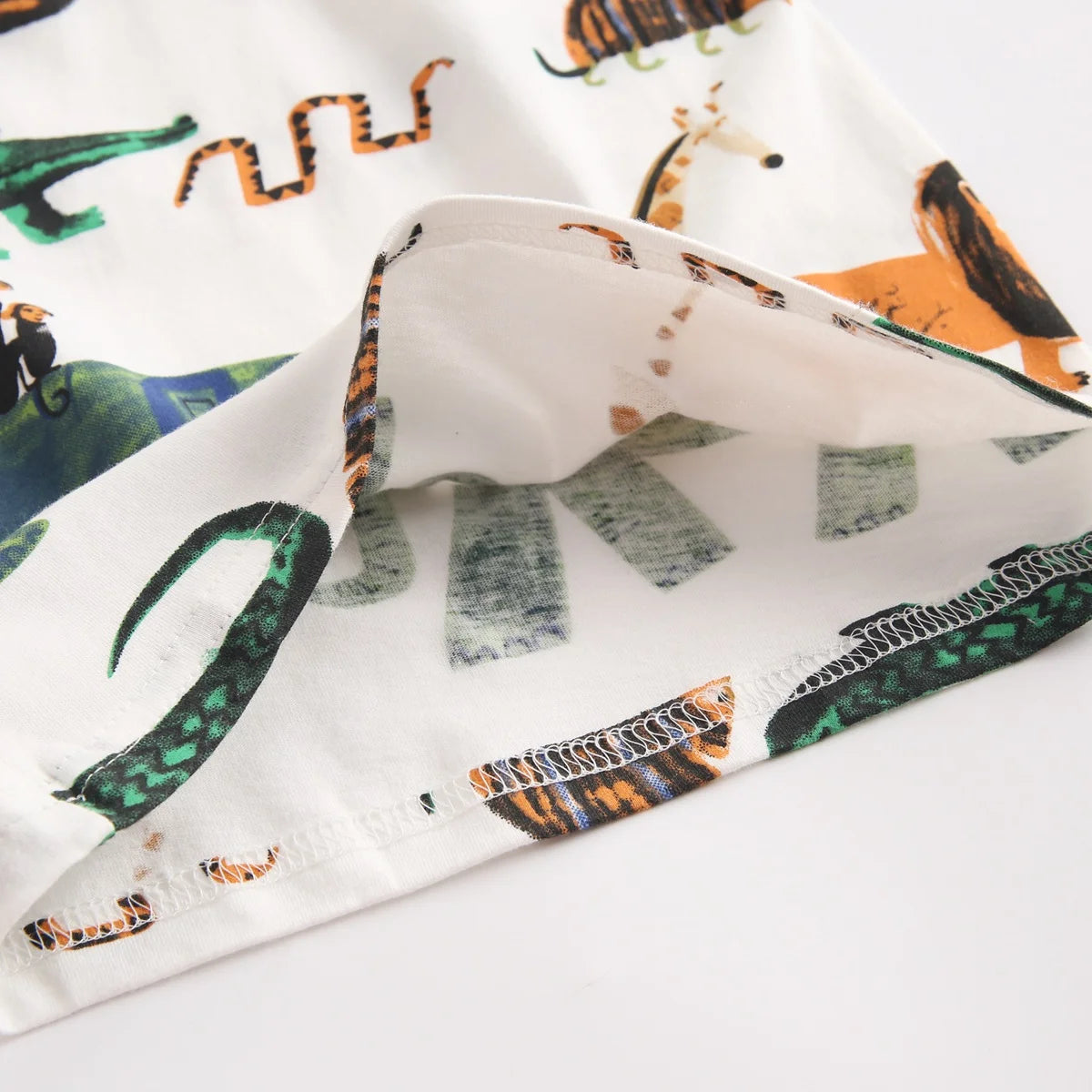 Sanlutoz Cute Infants Boys Clothing Sets Cotton Short Sleeve Baby Tops + Shorts 2Pcs Newborn Cartoon Clothes