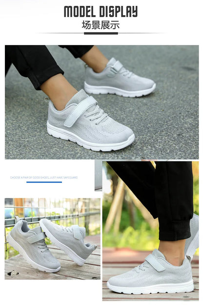 UncleJerry Children Summer Shoes for Boys and Girls Casual Sneakers with Comfortable Sole Supper Lightweight Kids Running Shoes