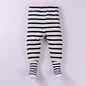 Baby footed pants newborn baby girl boy leggings long trousers  0-6-12months kid lycry cotton sleepwear trousers pyjamas pants