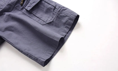 Men's Military Cargo Shorts 2025 Army Camouflage Tactical Joggers Shorts Men Cotton Loose Work Casual Short Pants Plus Size 5XL