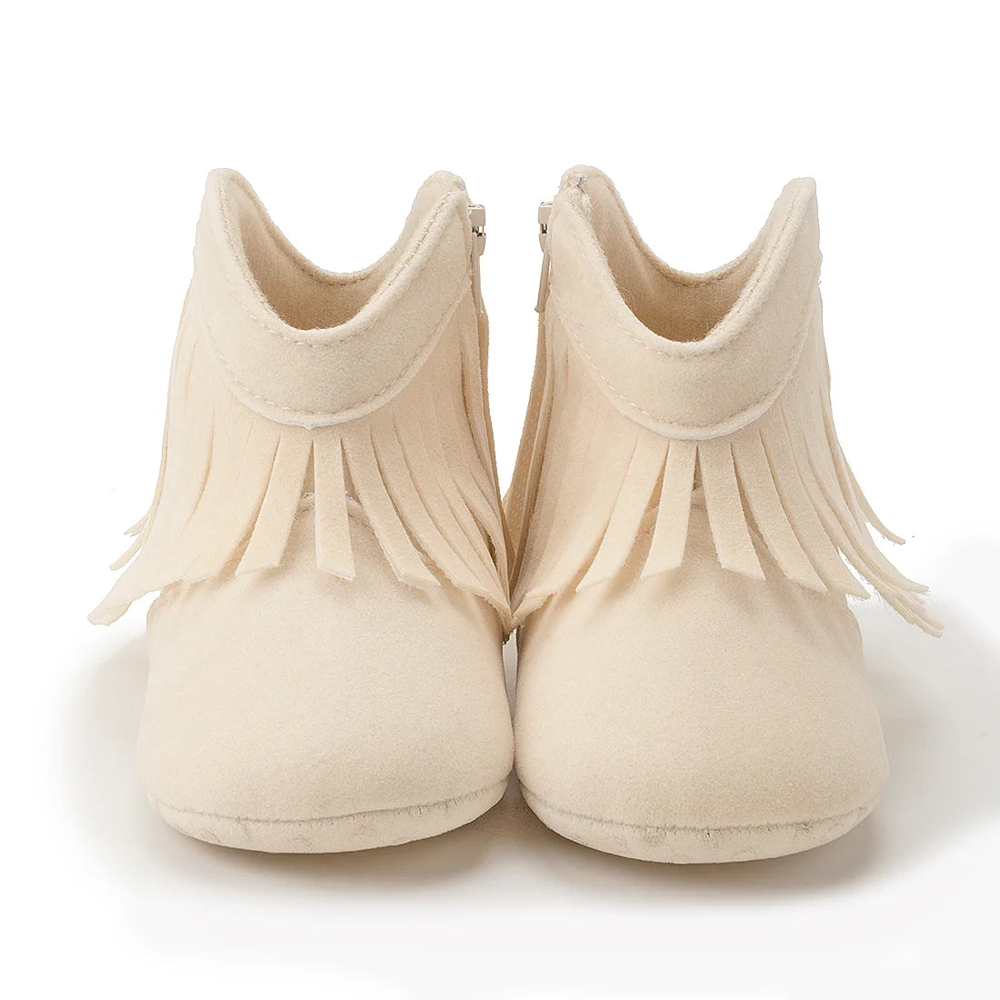 KIDSUN Baby Booties Girl Boy Pre walker Solid Infant Toddler First Walkers Soft Sole Anti-slip Boots Newborn Moccasin