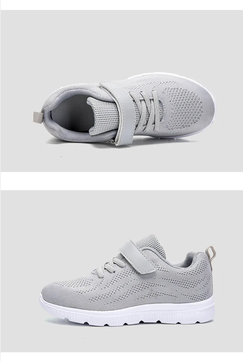 UncleJerry Children Summer Shoes for Boys and Girls Casual Sneakers with Comfortable Sole Supper Lightweight Kids Running Shoes