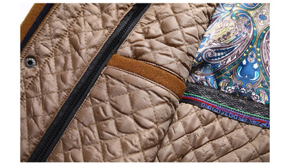 DIMUSI Winter Autumn Men's Wool Coats Casual Middle Long Scarf Collar Cotton-padded Thick Warm Woolen Coat Male Trench Clothing