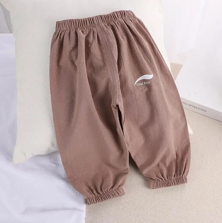Summer Newborn Baby Pants Long Trousers Infant Girls Boys Leggings Thin Clothes Baby Clothing Kids PP Pants