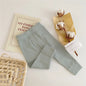 Autumn Baby Girl Legging Cotton Baby Boys Ribbed Leggings Striped Kids Pants Children Casual Trousers