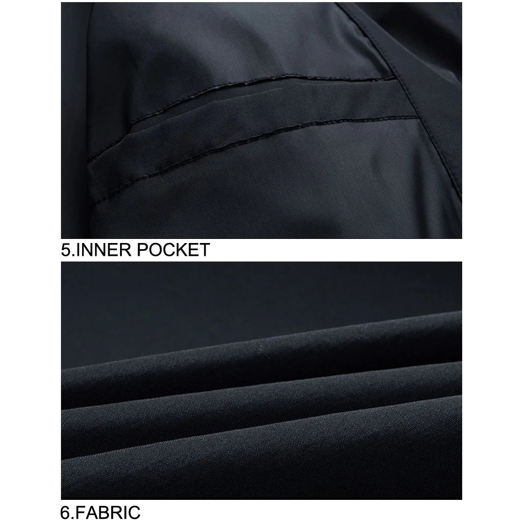 DIMUSI Men's Bomber Jackets Male Outwear Slim Fit Aviator Coats Fashion Man Streetwear Hip Hop Baseball Uniform Jackets Clothing