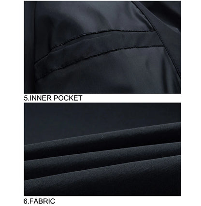 DIMUSI Men's Bomber Jackets Male Outwear Slim Fit Aviator Coats Fashion Man Streetwear Hip Hop Baseball Uniform Jackets Clothing