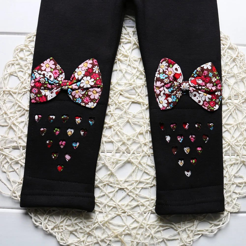 Sale Baby Girls Winter Leggings Children Plus Velvet Pants Thicken Warm Long Trousers for Kids Skinny Pencil Pants 0-3 Year