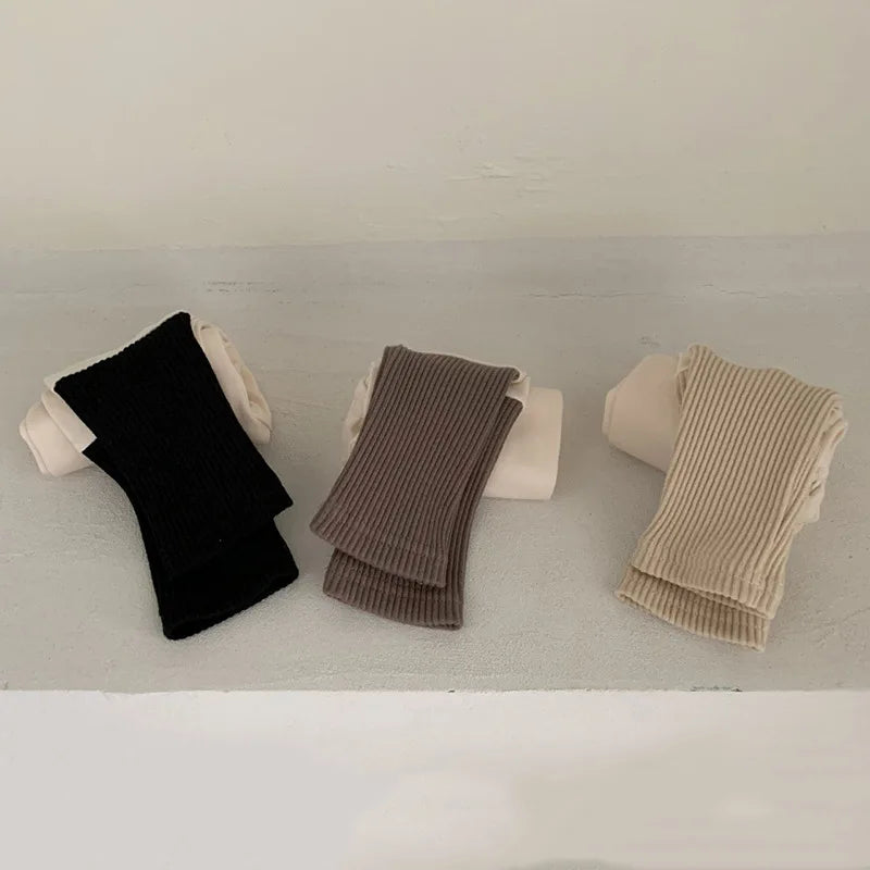 Spring Infant Patchwork Leggings Cotton Baby Casual Pants Fashion Toddler Girl Leggings Baby Clothing Autumn Kids Trousers