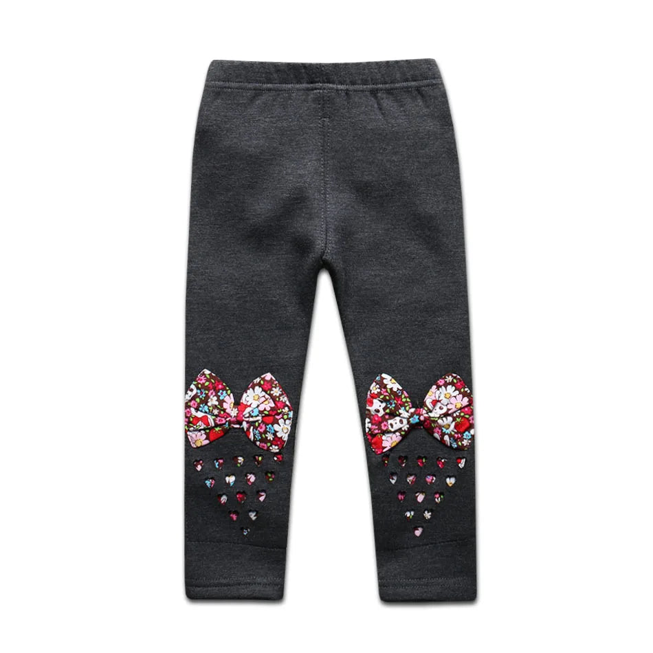 Sale Baby Girls Winter Leggings Children Plus Velvet Pants Thicken Warm Long Trousers for Kids Skinny Pencil Pants 0-3 Year
