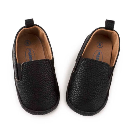 2025 New Baby Shoes Boys Girls Casual Shoes Soft-sole Non-slip PU Leather Cotton Infant First Walkers Crib 4-colors Newborn