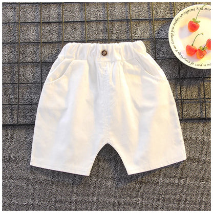 Summer Short Sleeve Clothes Baby Clothing Sets Kids Striped Polo-shirt + Shorts Outfits Toddler Infant Boys Casual Wear