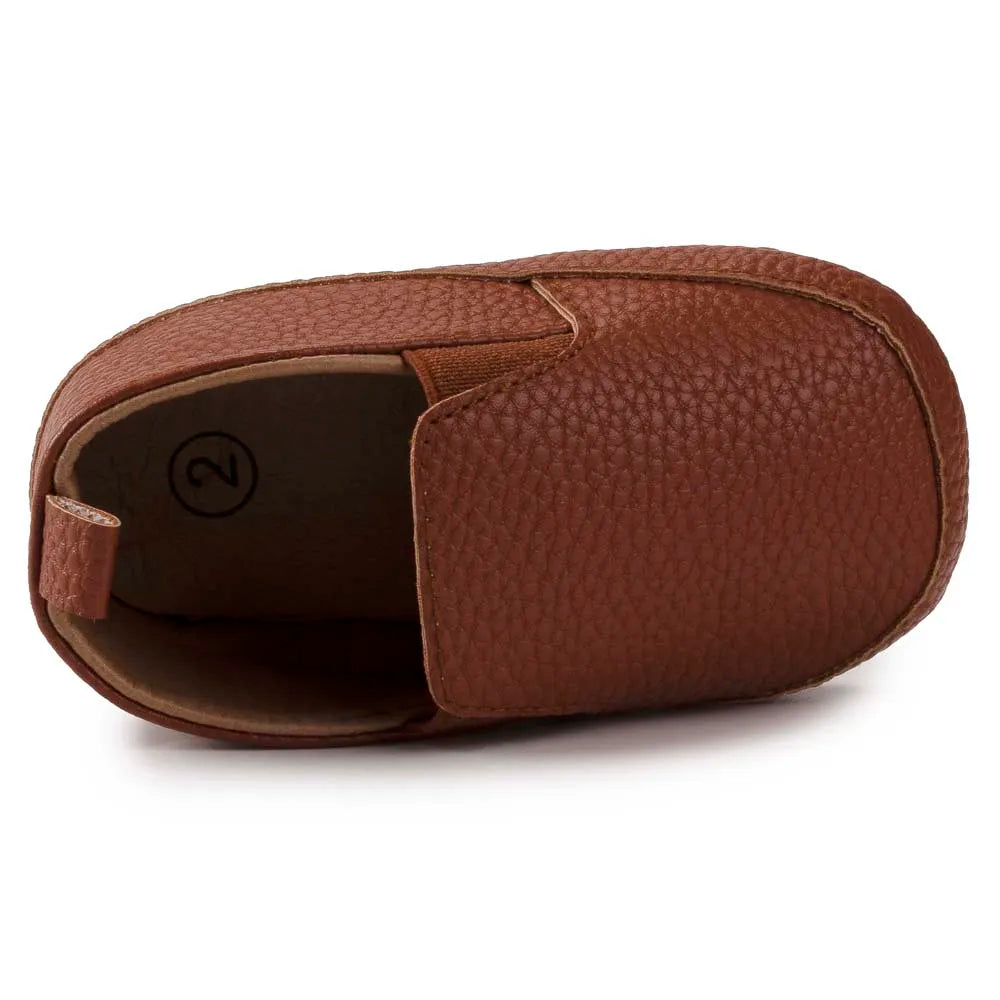 New Baby Shoes Boys Girls Casual Shoes Soft-sole Non-slip PU Leather Cotton Infant First Walkers Crib 4-colors Newborn