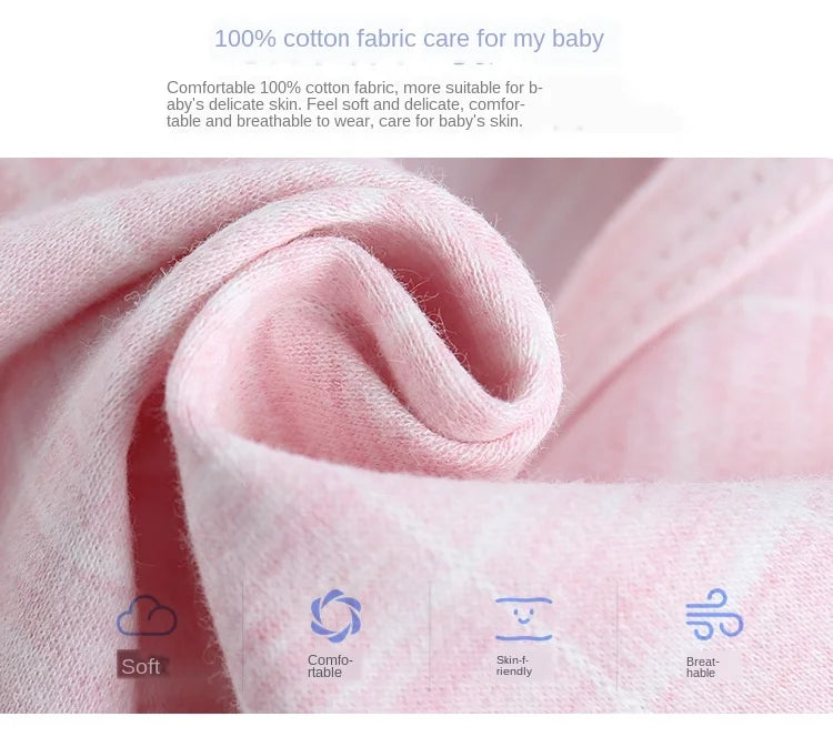 Newborn Baby Pants with Open Crotch Cotton Spring Autumn Trouser Boys Children Leggings Cute Girls Pajamas Toddler Clothes 0-24M