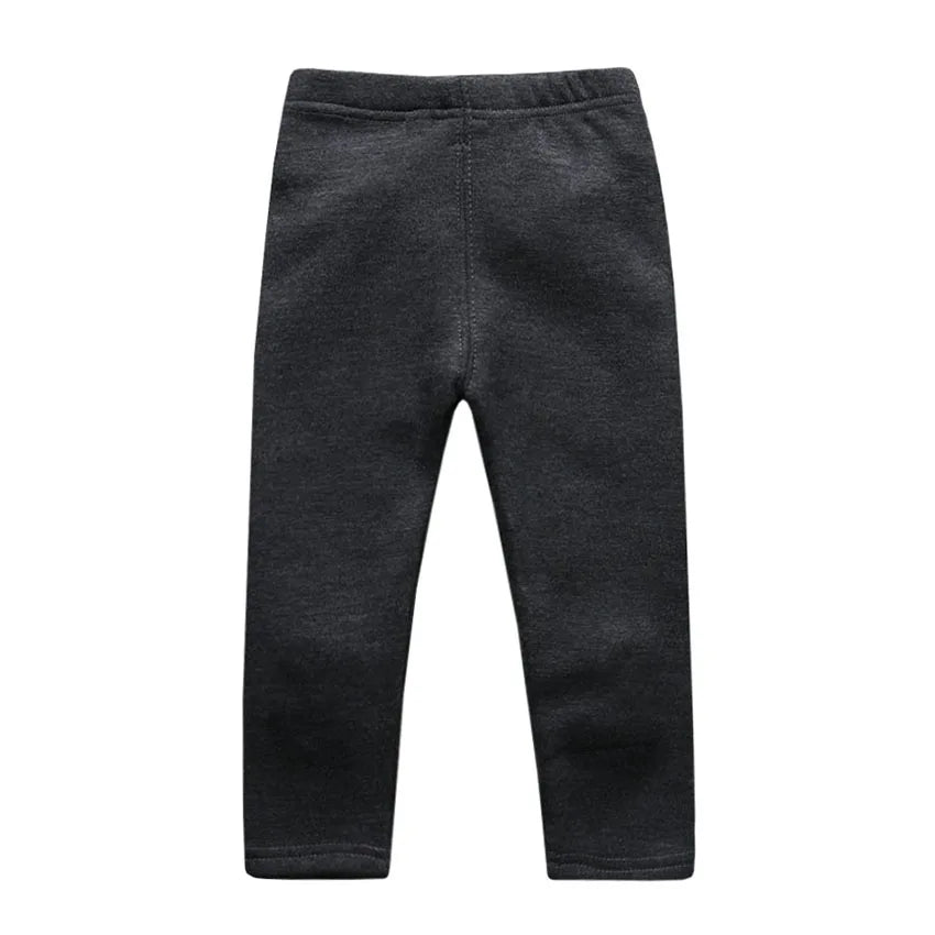 Sale Baby Girls Winter Leggings Children Plus Velvet Pants Thicken Warm Long Trousers for Kids Skinny Pencil Pants 0-3 Year