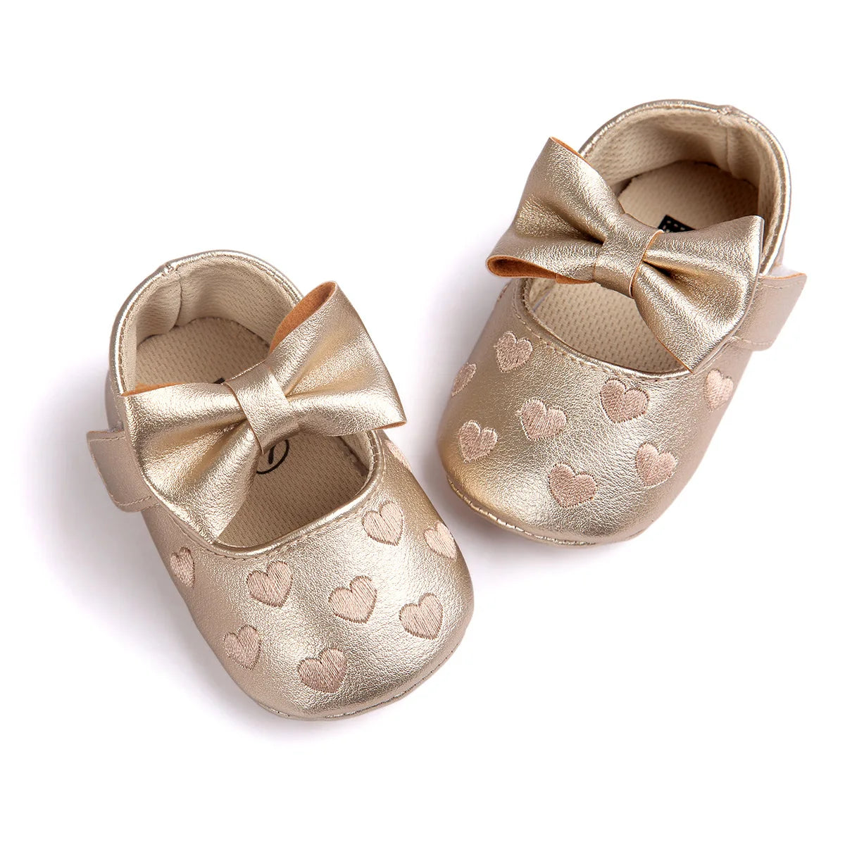 Meckior Baby Shoes Newborn Infant Boy Girl First Walker PU Sofe Sole Princess Bowknot Fringe Toddler Baby Crib Shoes Casual