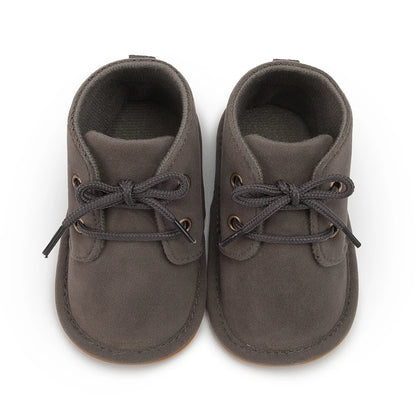 KIDSUN Baby Shoes Boys Classical Cotton Non-slip Soft-Sole Rubber Sole Toddler Girl Boots Infant Crib First Walkers 3-Colors