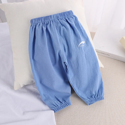 Summer Newborn Baby Pants Long Trousers Infant Girls Boys Leggings Thin Clothes Baby Clothing Kids PP Pants