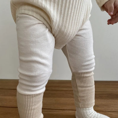 Spring Infant Patchwork Leggings Cotton Baby Casual Pants Fashion Toddler Girl Leggings Baby Clothing Autumn Kids Trousers