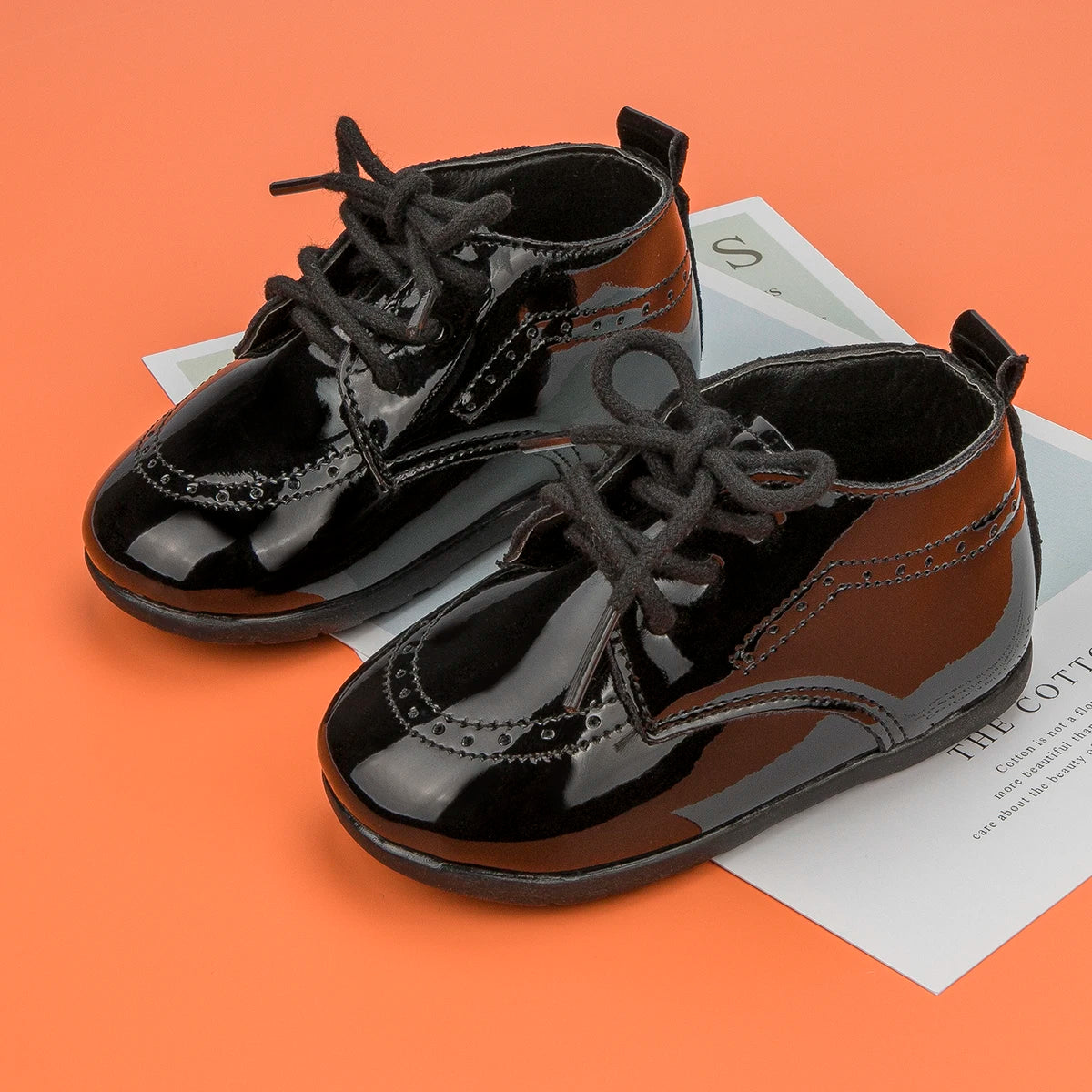 New Baby Shoes Retro Leather Boy Girl Shoes Toddler Rubber Sole Anti-slip First Walkers Newborn Infant Baby Crib Shoes