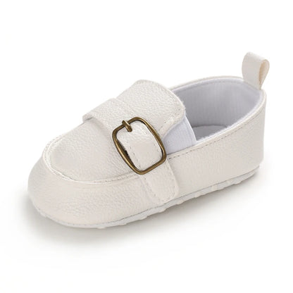 0-18M Baptism Newborn Baby Pre walker Girls Boys Casual Shoes Leather Non-Slip Soft-Sole Infant Toddler First Walkers