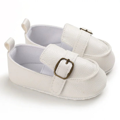 0-18M Baptism Newborn Baby Pre walker Girls Boys Casual Shoes Leather Non-Slip Soft-Sole Infant Toddler First Walkers